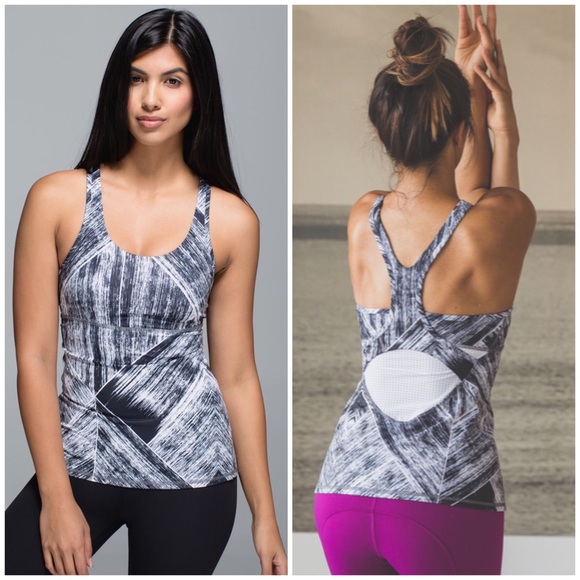 lululemon athletica Tops - Lululemon crossback tank top moody mirage